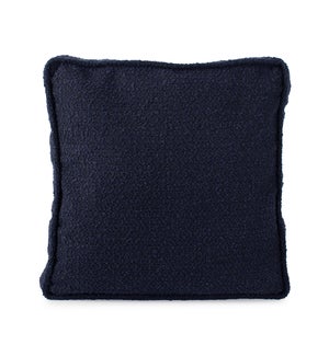 20 in. Gusseted Pillow Barbet Royal - Down Insert