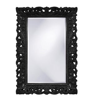 Barcelona Mirror - Glossy Black