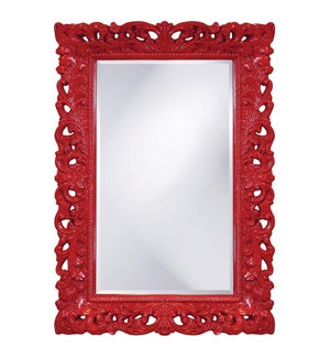 Barcelona Mirror - Glossy Red