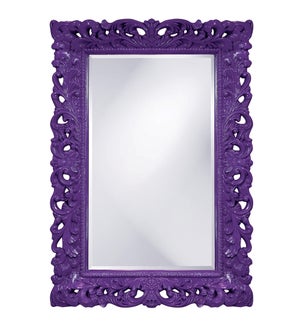 Barcelona Mirror - Glossy Royal Purple
