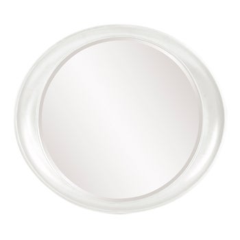 Ellipse Mirror - Glossy White