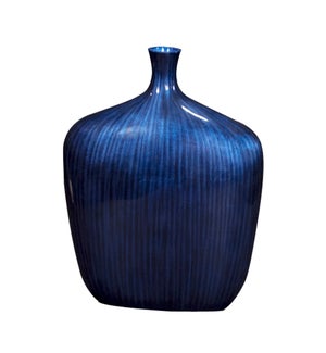 Sleek Cobalt Blue Vase - Medium