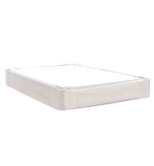 Twin Boxspring Cover Luxe Mercury (Cover Only)