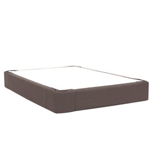 Full Boxspring Cover Sterling Charcoal (Cover Only)