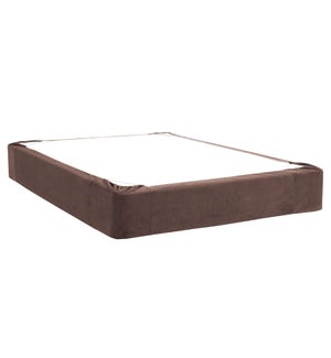 Full Boxspring Cover Bella Chocolate (Cover Only)