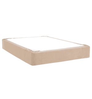 Full Boxspring Cover Bella Sand (Cover Only)