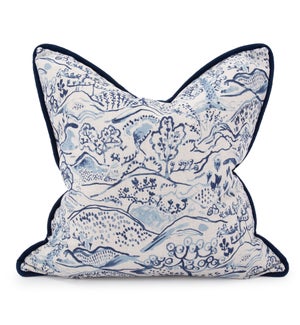 24" x 24" Pillow Fable Royal - Down Insert