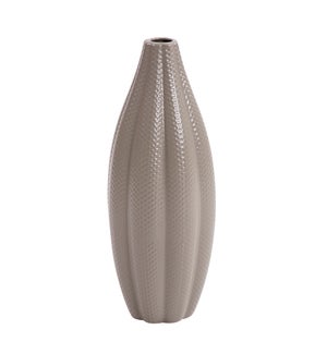 "Matte Stone Textured Vase, Large"