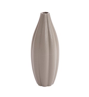 Matte Stone Textured Vase, Small