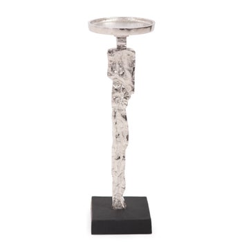 Abstract Figure Candle Holder Short