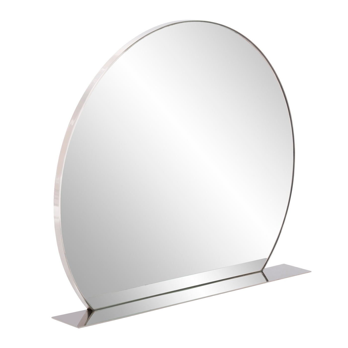 Marion Round Mirror with Shelf - rectangle | The Howard Elliott Collection