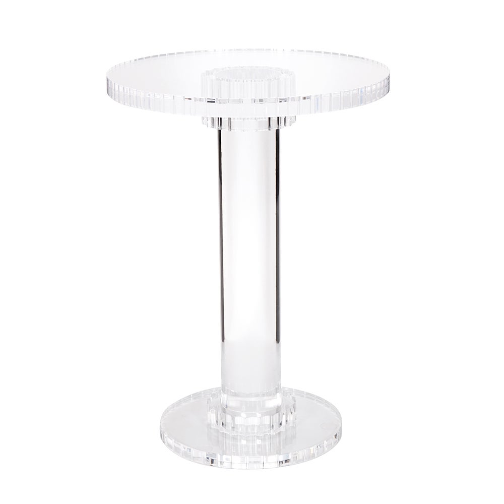 lucite martini table