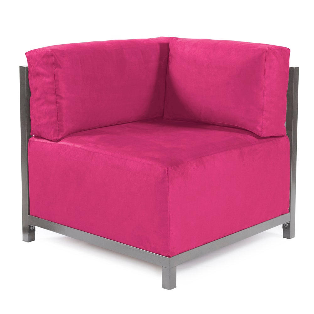 pink corner chair