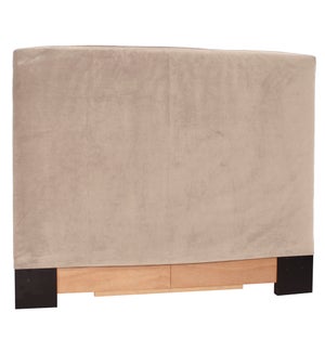 Twin Slipcovered Headboard Bella Sand (Base and Cover Included)