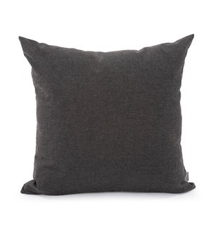 20 x 20 Pillow Seascape Charcoal