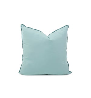 24 x 24 Outdoor Pillow with Dec Cord, Seascape Breeze- Poly Insert