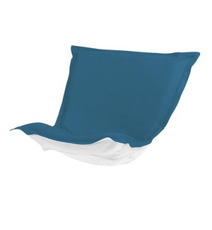 Puff Chair Cushion Seascape Turquoise Cushion and Cover