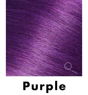 Tape-in Hair Extensions, Color #PURPLE, 18" Long, Straight, 4pcs
