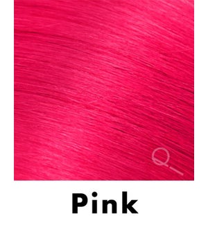 Tape-in Hair Extensions, Color #PINK, 18" Long, Straight, 4pcs