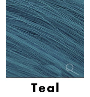 Tape-in Hair Extensions, Color #TEAL, 18" Long, Straight, 4pcs