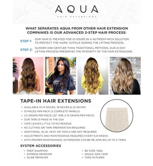 Aqua Hair Extensions Certification Class Kit