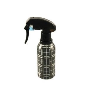 Spray Bottle Tartan - black