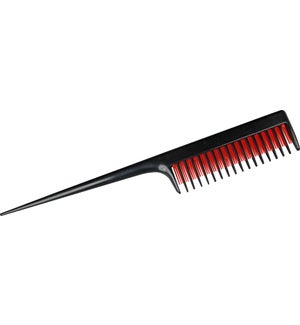 Teasing comb w. stagg teeth, 2 lengths