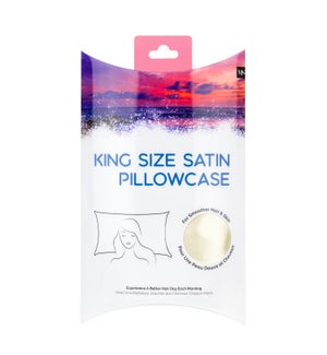 Satin Pillow Case - Cream