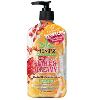Hempz Tart & Creamy Herbal Body Moisturizer 17 oz