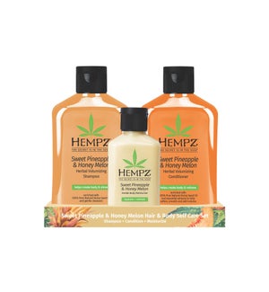 Hempz Haircare Sweet Pineapple & Honey Melon Trio