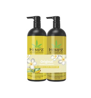 Hempz Haircare Original Litre Duo