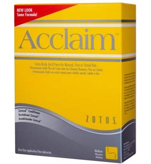 ACCLAIM ACID PERM XTRA BOD - yellow box