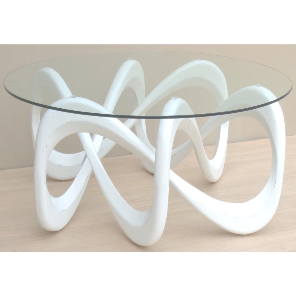 INFINITY COCKTAIL TABLE - WHT