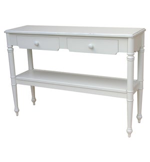 PROVENCE CONSOLE TABLE -  WHT