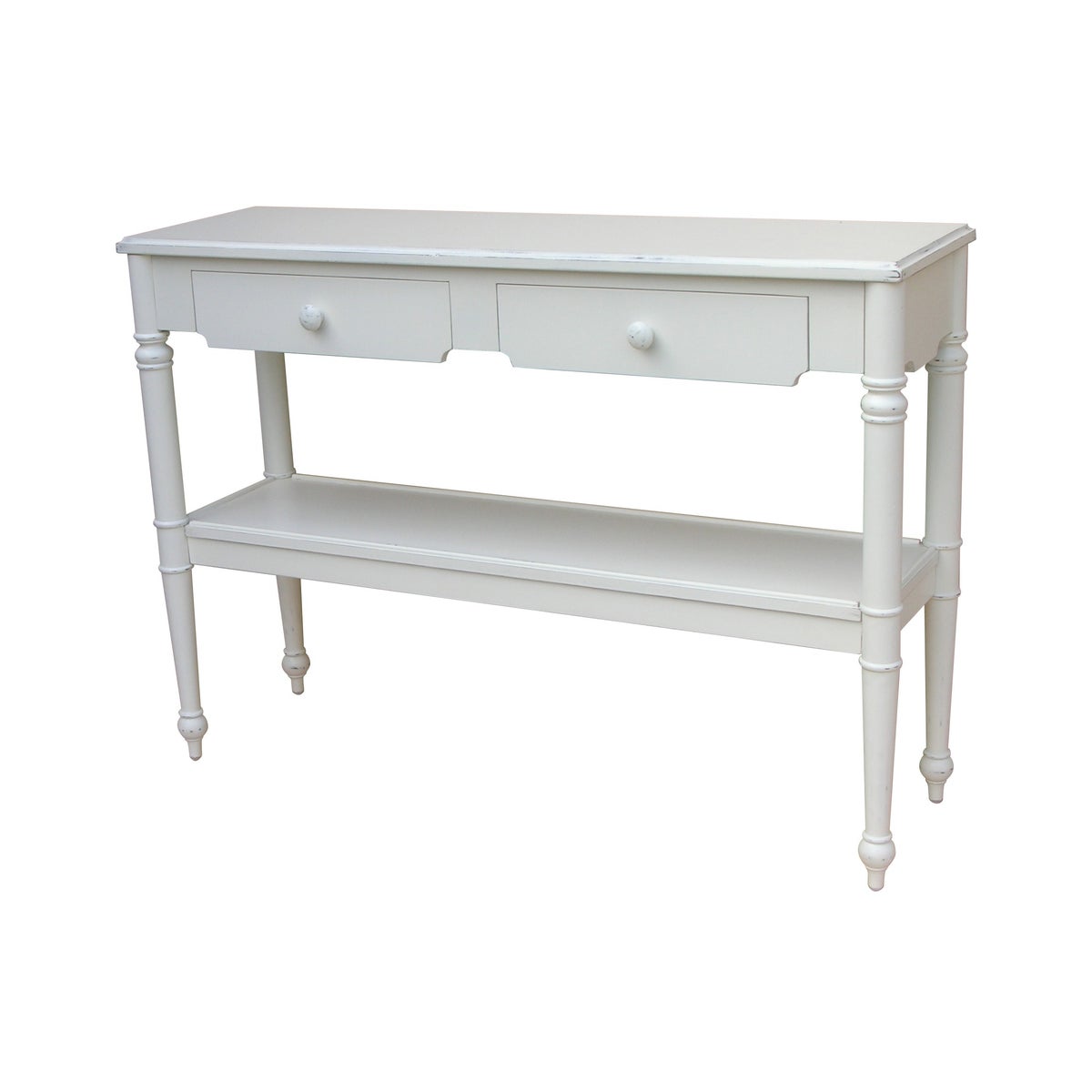 PROVENCE CONSOLE TABLE -  WHT