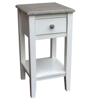 MISSION ACCENT TABLE - RW+/WHT+