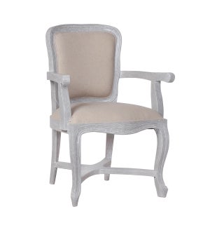Penelope Upholstered Chair (Beyond Borders Fabric)