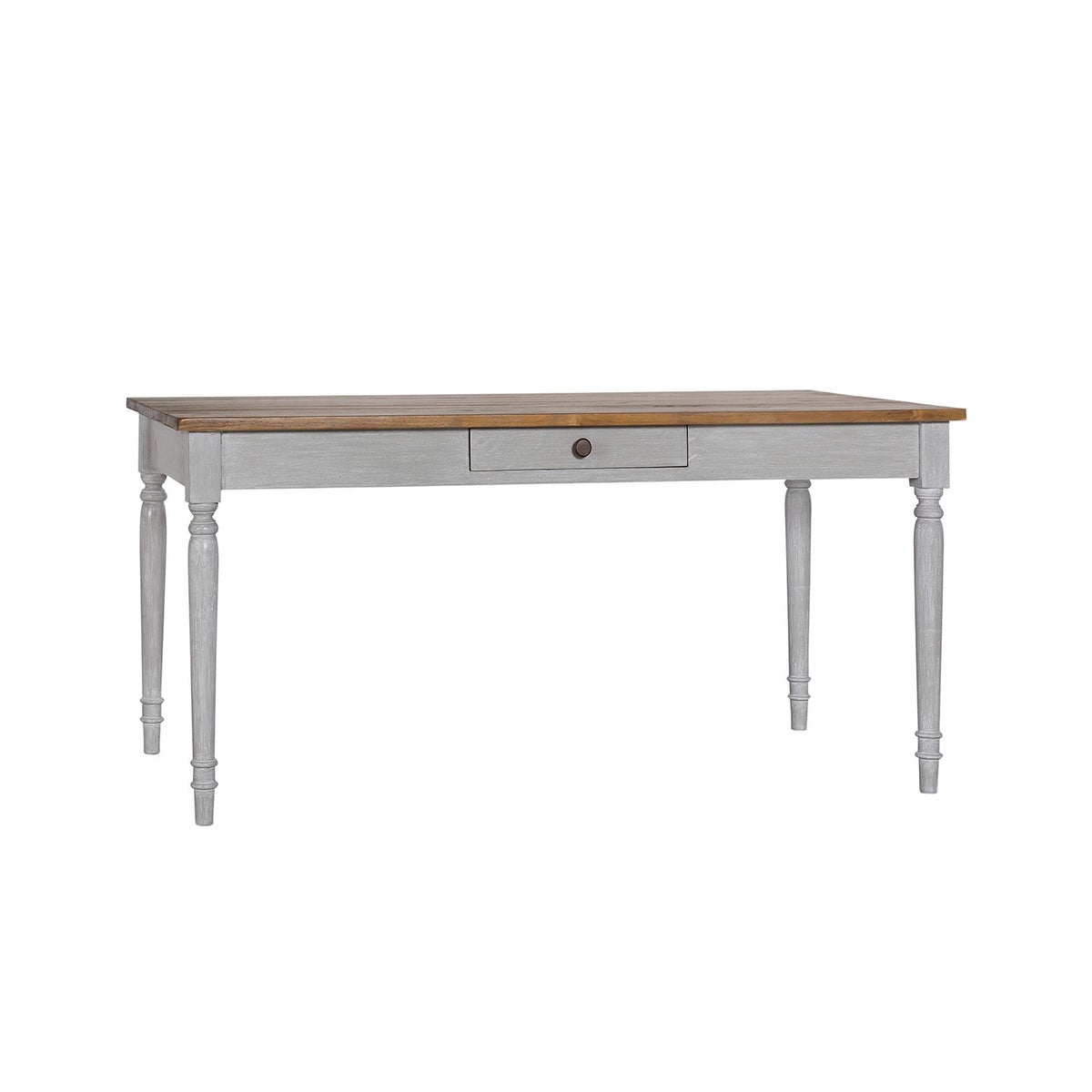 Farmhouse Dining Table w/ Drawer
