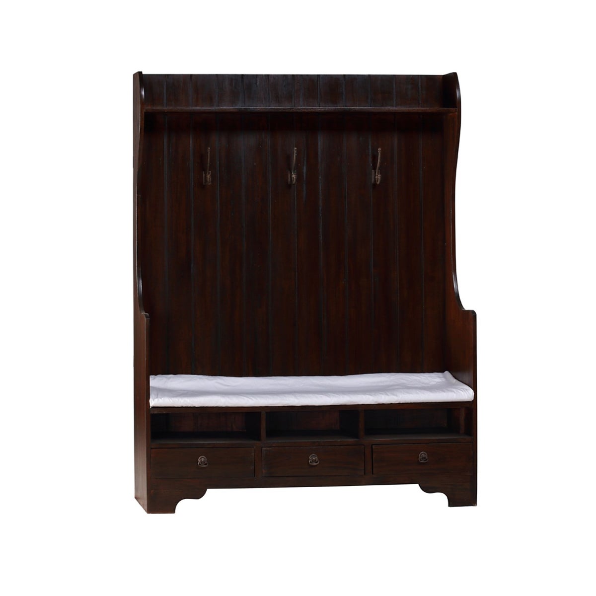 Rustic Farmhouse Entry Bench