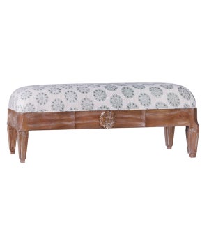 Mandala Upholstered Bench