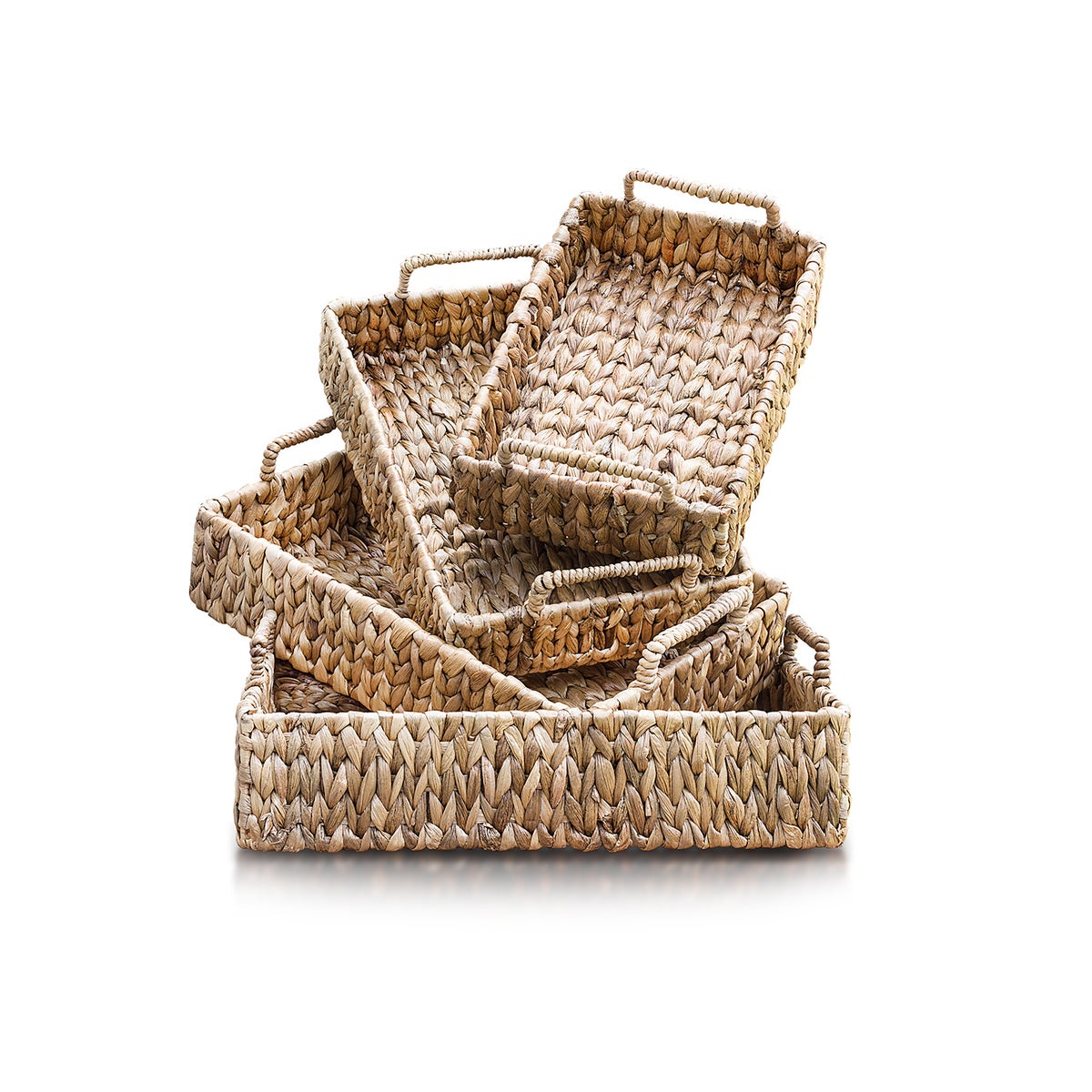 Waterhyacinth Tray, Set of 4