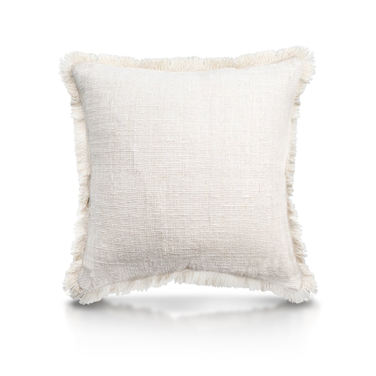 Pillow, 20" with Fringe - Solid (Natural)