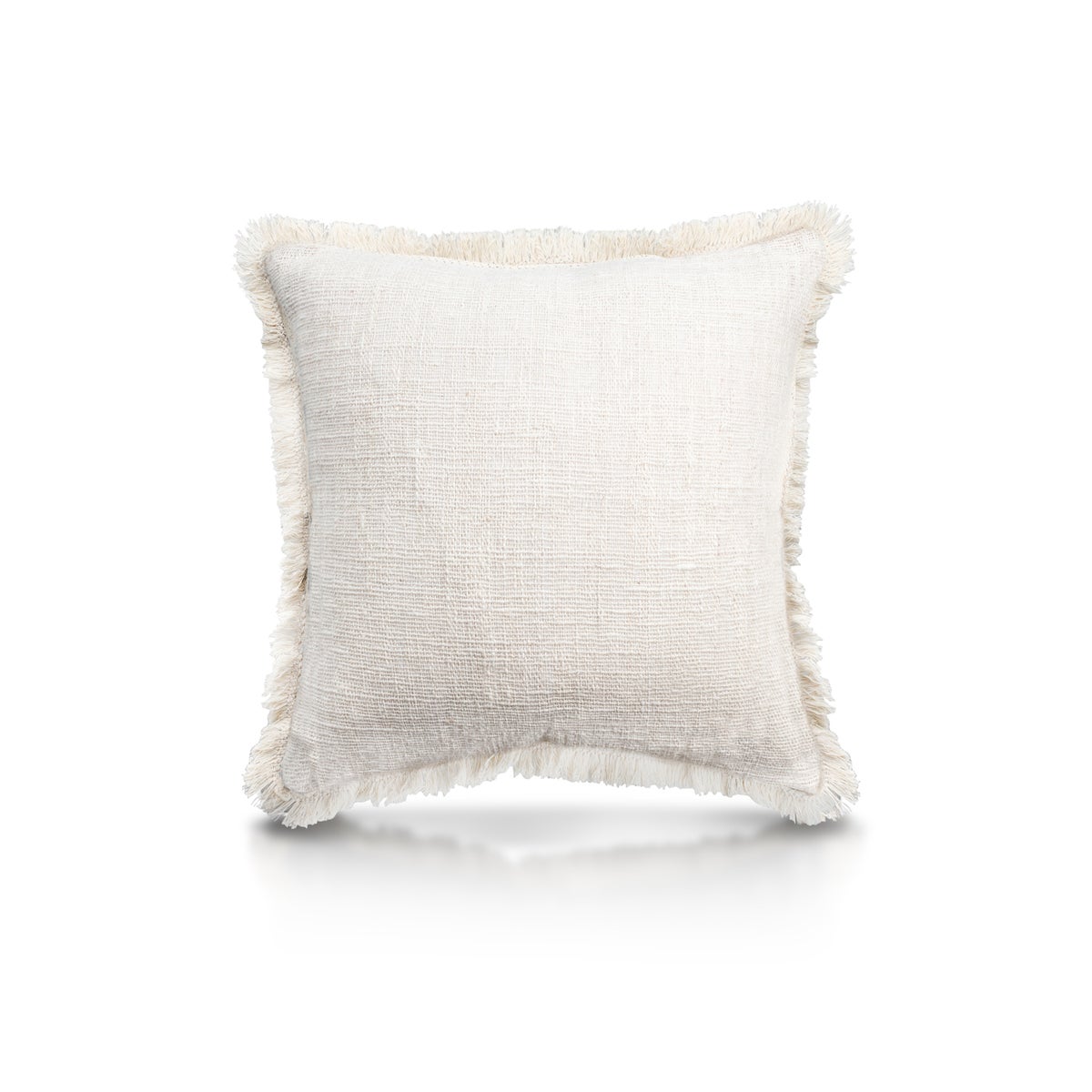 Pillow, 20" with Fringe - Solid (Natural)