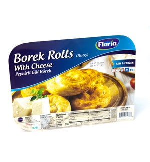 FLORIA BOREK PASTRY ROLLS WITH  CHEESE 400GRx10 - PROMO