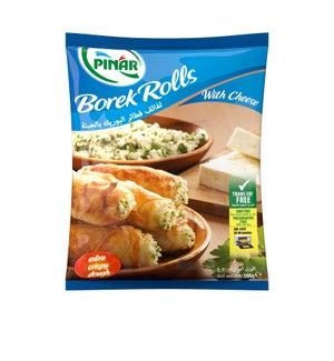 PINAR BOREK ROLLS WITH CHEESE 500g x 10  (R.Promo)