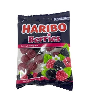 HARIBO BLACKBERRY 80GRx24