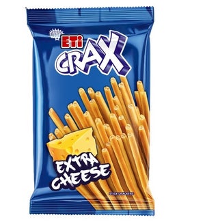 CRAX CHEESE STICK 123GRx12