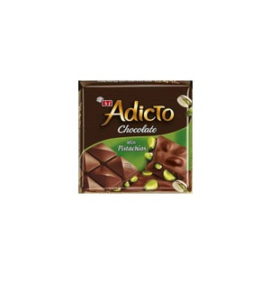 ADICTO CHOCOLATE W/PISTACHIO (60GRx6)x12