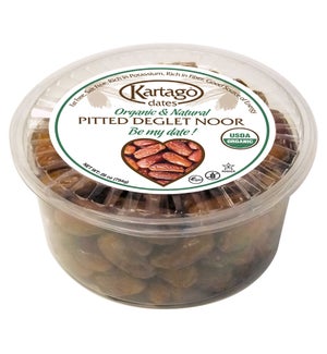 ORGANIC PITTED DATES (795G) 28OZx12