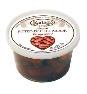 DEGLET PITTED DATES (283G) 10OZx12